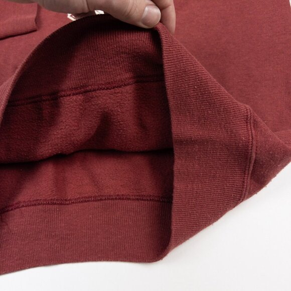 Vintage 1980s Harvard University Champion Hoodie Men Small Fits XS Red Pullover - Picture 9 of 13